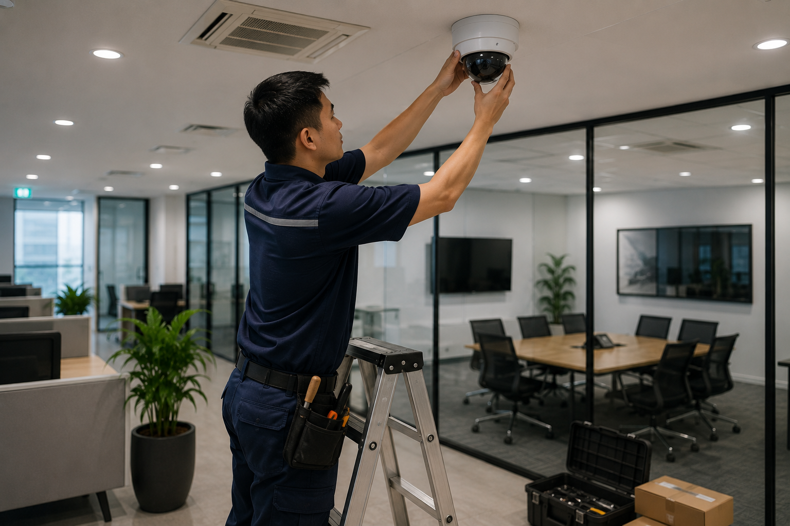 CCTV installation