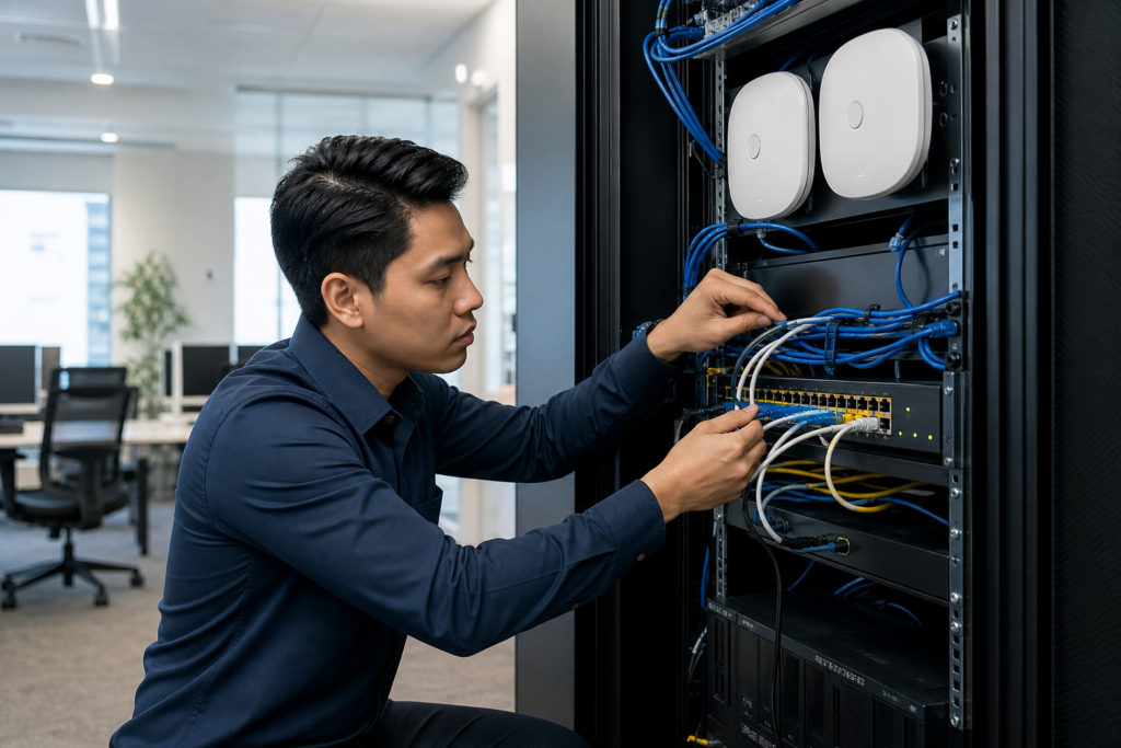 Wifi AP and Networking Solution Singapore - illustration