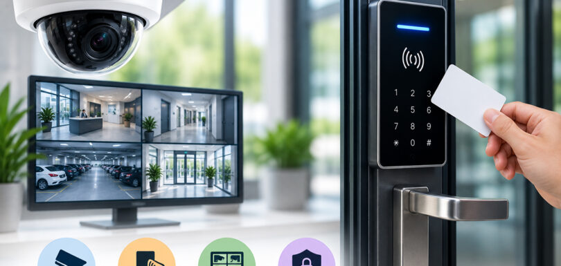 cctv and door access system