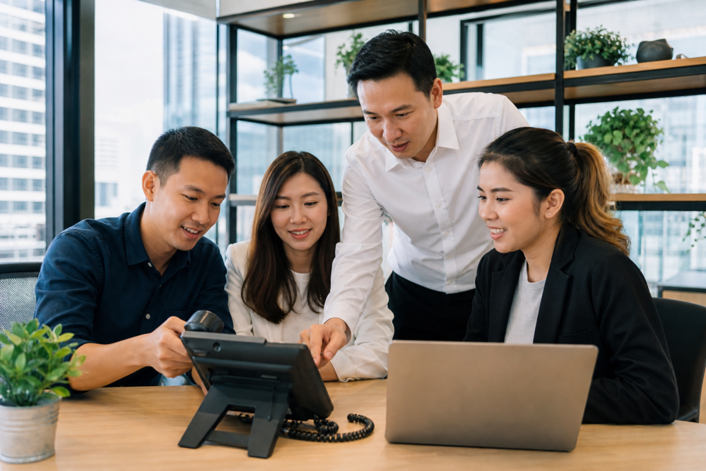 business VoIP user management - supporting image